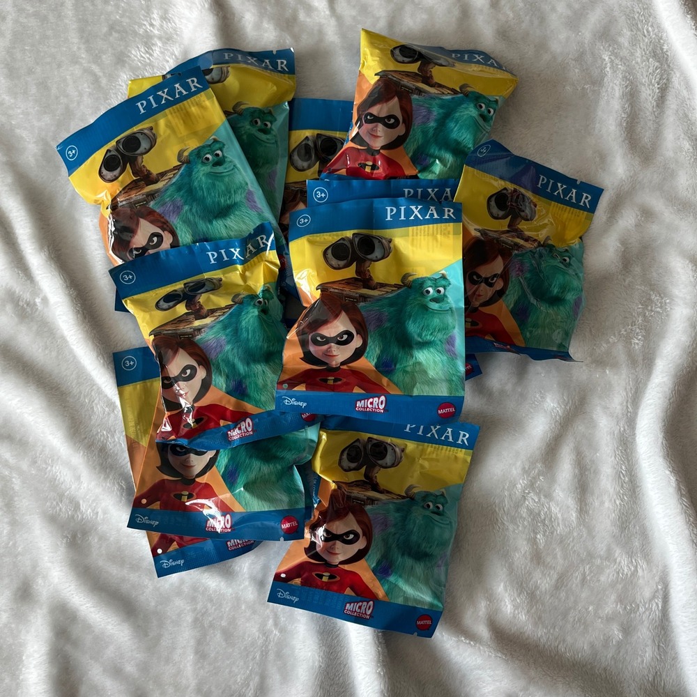 NEW Lot of 11 Disney Pixar Micro Collection Blind Bags Figures NIB